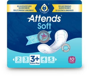 Attends Soft Extra Plus 3 - 10 Protections Anatomiques