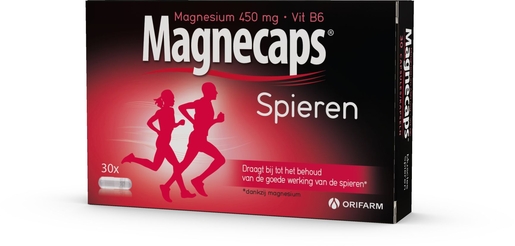 Magnecaps Spieren 30 Bruistabletten | Stress - Ontspanning