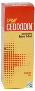 Cedixidin Spray reinigende oplossing 50ml | Ontsmettingsmiddelen