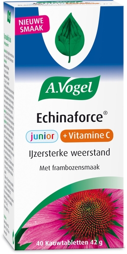 A. Vogel Echinaforce Junior + Vitamine C 40 Tabletten | Natuurlijk afweersysteem