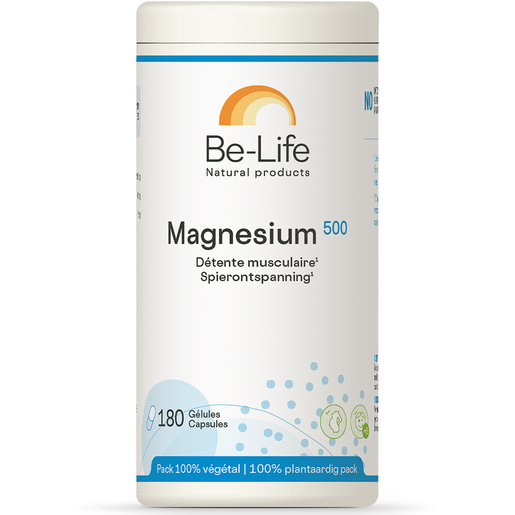 Be-Life Magnesium 500 180 Gélules | Déprime