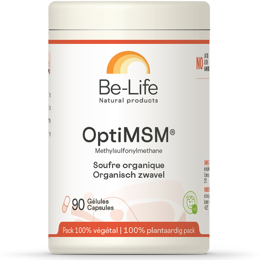 Be-Life Opti-MSM 800 90 Gélules | Articulations - Arthrose