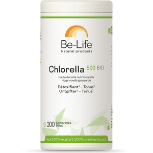 Be-Life Chlorella 500 Bio 200 Tablettes