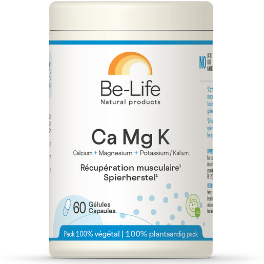 Be-Life Ca Mg K 60 Capsules | Welzijn