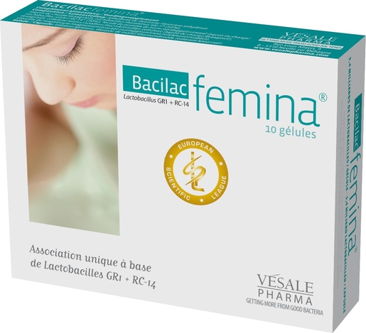 Bacilac Femina 10 Capsules | Bien-être féminin