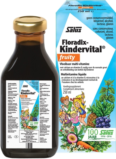 Salus Floradix Kindervital Fruity 250ml | Groei