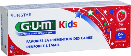 GUM Kids Dentifrice 50ml | Dentifrice - Hygiène dentaire