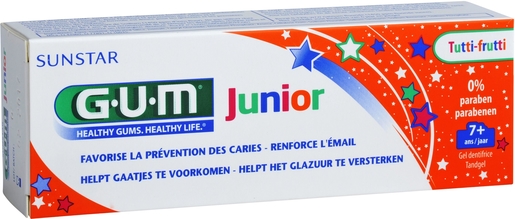 GUM Junior Tandpasta 50ml | Tandpasta's - Tandhygiëne