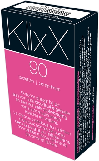 KlixX 90 Tabletten | Chroom