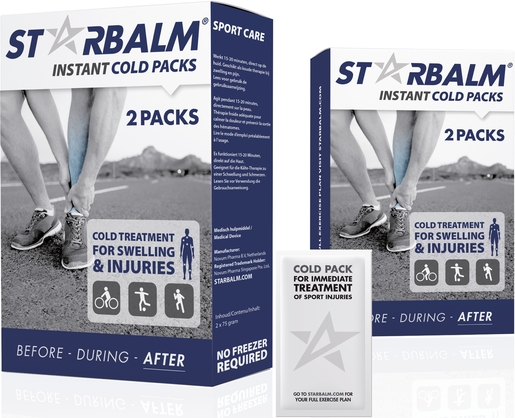 Star Balm Instant Cold Packs 2 Pièces | Thérapie Chaud Froid