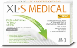 XLS Medical Capteur De Graisses 60 Comprimés