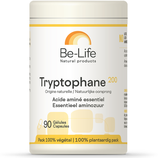 Be-Life Tryptophane 200 90 Gélules | Sommeil