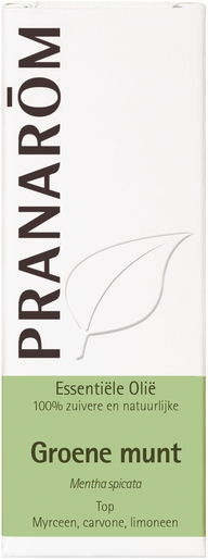 Pranarôm Groene Munt Essentiële Olië 10ml | Essentiële oliën