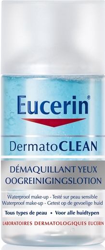 Eucerin DermatoCLEAN Démaquillant Yeux Wtp 125ml | Démaquillants - Nettoyage