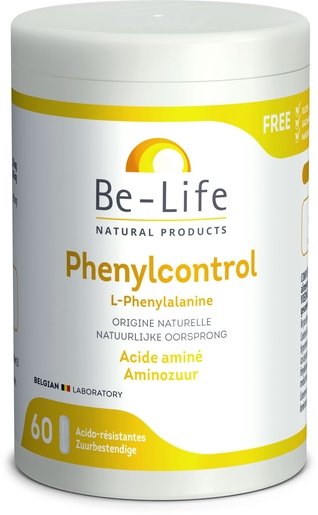 Be-Life Phenylcontrol 60 Gélules | coupe-faims et modérateurs d'appétit