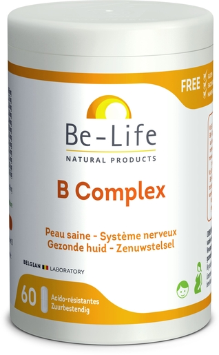 Be-Life B Complex 60 Gélules | Vitamine B