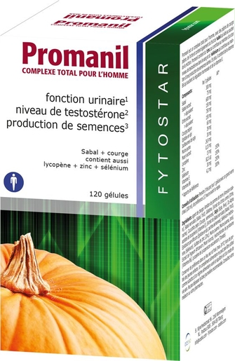 Fytostar Promanil Complex 120 Capsules | Confort urinaire