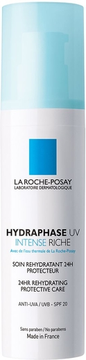 La Roche-Posay Hydraphase UV Intense Riche 50ml | Hydratation - Nutrition