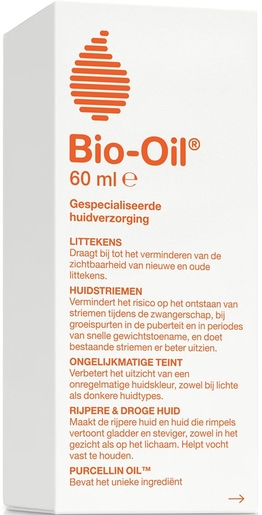 Bio-Oil Regenererende olie 60ml | Roodheid - Wondgenezing