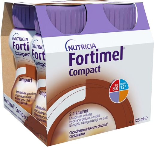 Fortimel Compact Chocolat 4x125ml | Nutrition orale