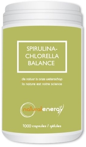 Spirulina Chlorella Balance Natural Energy 1000 Capsules