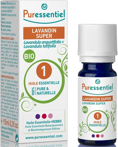 Puressentiel Expert Lavandin Super Huile Essentielle Bio 10ml | Produits Bio
