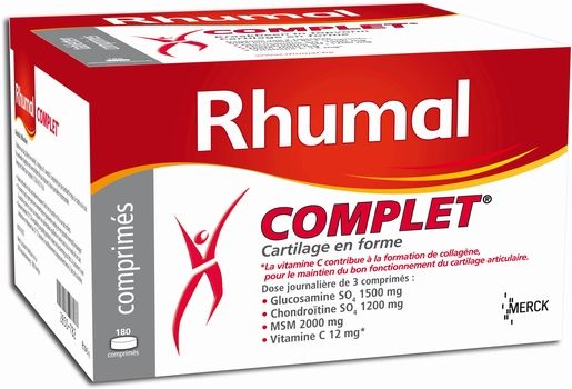 Rhumal Complet 180 Comprimés | Articulations - Arthrose