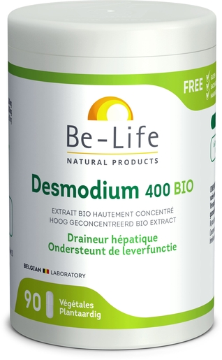 Be-Life Desmodium 400 Bio 90 Gélules | Dépuratif - Détoxifiant