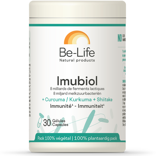 Be-Life Imubiol 30 Gélules | Défenses naturelles - Immunité