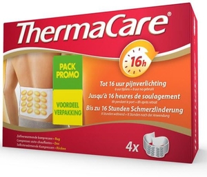 Thermacare 2x2 Compresses Chauffantes Dos