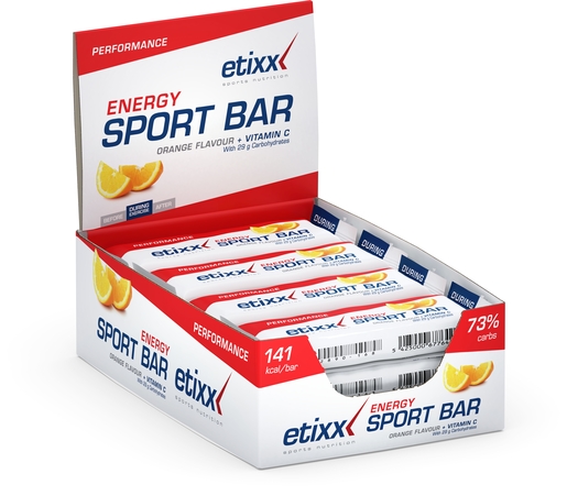 Etixx Energy Sport Bar Orange 12x40g | Sport