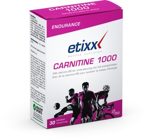 Etixx Carnitine 1000 30 Comprimés
