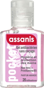 Assanis Pocket Gel Mains Amande 20ml
