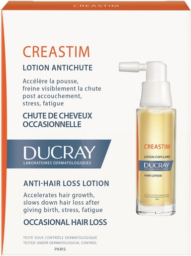 Ducray Creastim Lotion Anti Chute 2x30ml  Chute des cheveux