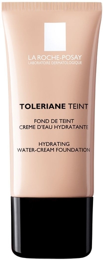 La Roche-Posay Toleriane Fond de Teint Crème d&#039;Eau Hydratante 30ml (Hâlé) | Fonds de teint