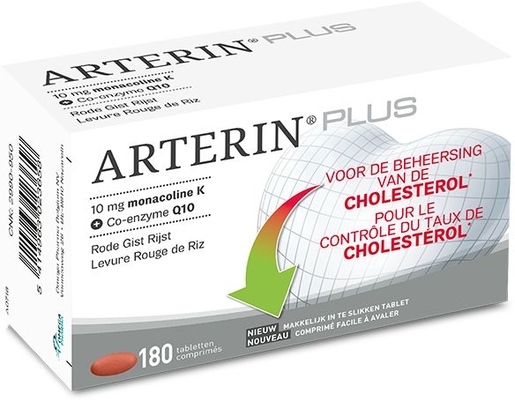 voorbeeld Afwijzen vertrekken Arterin Plus 180 tabletten | Cholesterol