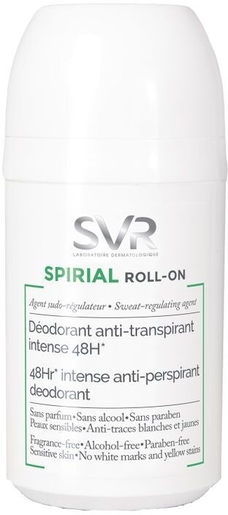 oorlog JEP gezond verstand SVR Spirial Deodorant Anti-Transpiratie Roll-On 50ml | Antitranspiratie  deodoranten