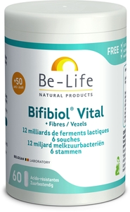 Be-Life Bifibiol Vital 50+ 60 Gélules