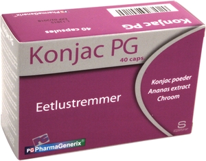 Konjac PG PharmaGenerix 40 Capsules