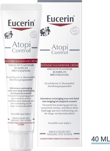 Eucerin AtopiControl Crème Calmante Intensive Peau Sèche à tendance Atopique Tube 40ml