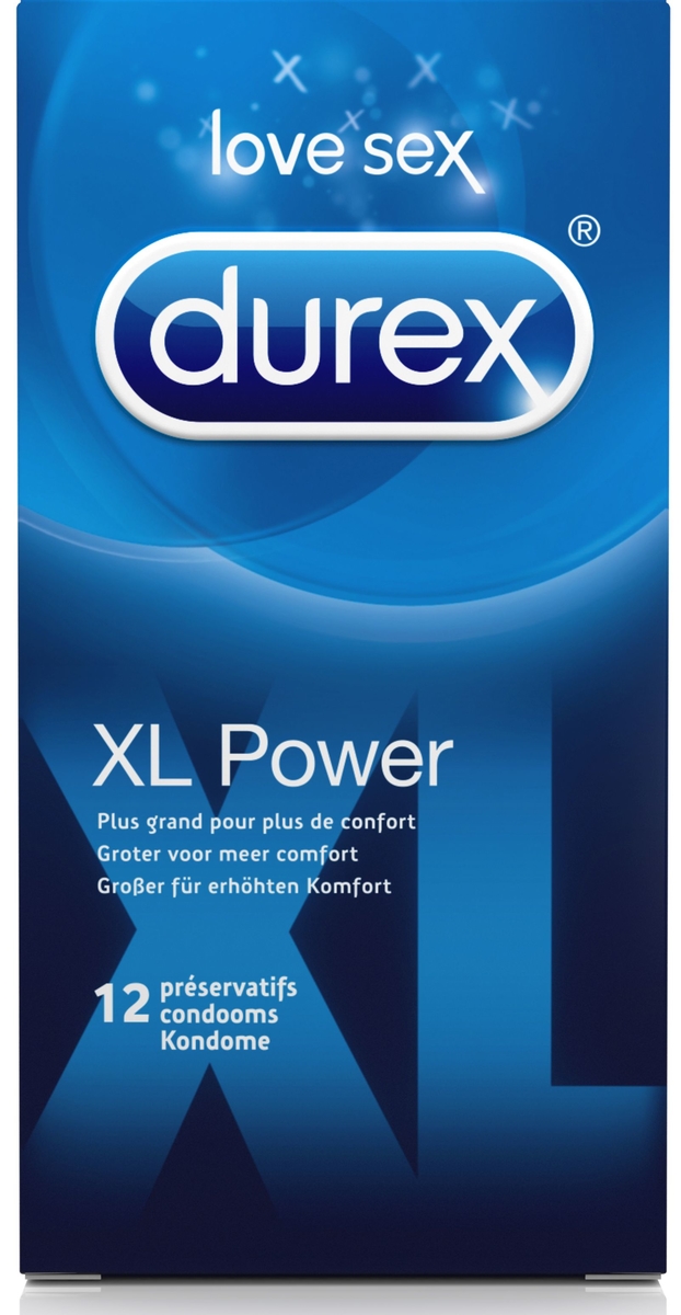 grens Elektronisch Wat is er mis Durex XL Power Condooms 12 | Condooms