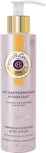 Roger&amp;Gallet Gingembre Lait Corps 200ml | Hydratation - Nutrition