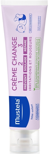 Mustela Bebe Creme Change 1 2 3 100g Change Lingettes Liniment