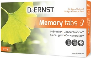 Dr Ernst Memory Tabs 42 Comprimés