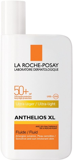 La Roche-Posay Anthelios XL Ultra-Léger Fluide IP50+ 50ml | Protection visage