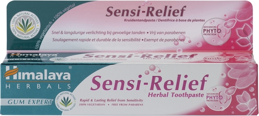 Himalaya Sensi Relief Dentifrice Herbes 75ml | Sensibilité dentaire