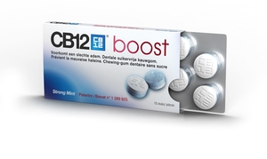 CB12 Boost Strong Mint Chewing Gum 10
