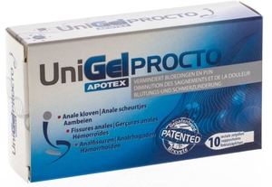 UniGel Apotex Procto 10 Suppositoires