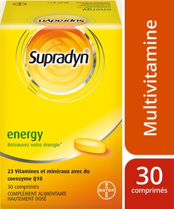 Supradyn Energy 30 Comprimés