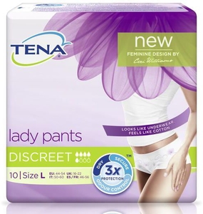 Tena Lady Pants Discreet Large 10 Culottes